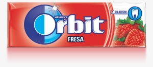 Chicles De Fresa Sin Azúcar Orbit - Chicles Orbit #1064582