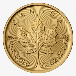 2018 Canadian Maple Leaf Gold Coins - 2017 1 10 Oz Gold Maple Leaf #1064840