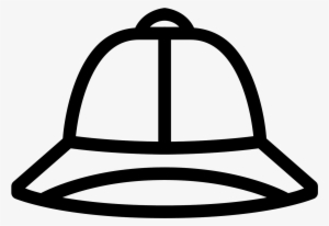 Chapeau Safari Icon - Hat #1064884