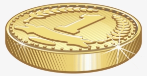 Gold Coins Png Free - Clipart Coin #1065010