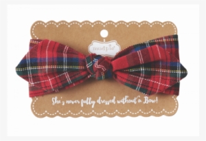 Holiday - Mud Pie Knotted Bow Seersucker Headbands - Blue #1065014