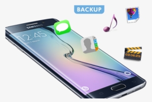 Backup Samsung Galaxy - Samsung Galaxy S6 Edge 4g Lte (32gb, Black) #1065343