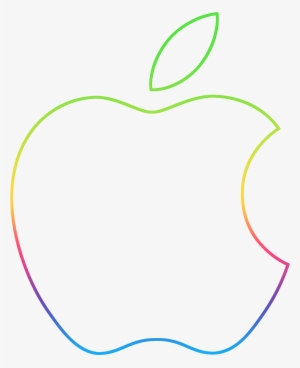 Apple Thin Line Logo Png - Crosshair #1065956