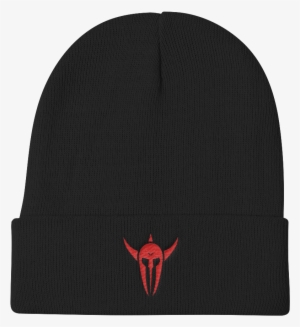 Vikinghelmetprintfile 01 Mockup Black Red Original - Beanie #1065987