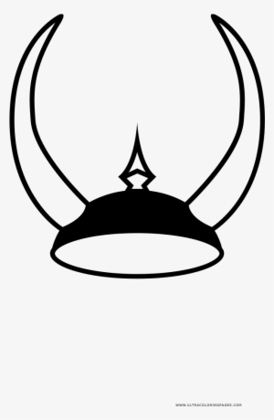 Viking Hat Coloring Page - Drawing #1066105