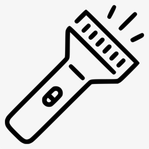 Flashlight Comments - Clip Art Flashlight Png #1066168