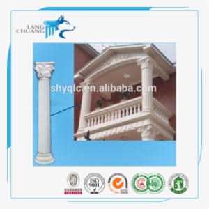 Fireproof Outdoor Natural Material Decorating Grc Roman - Iso 9001 #1067182