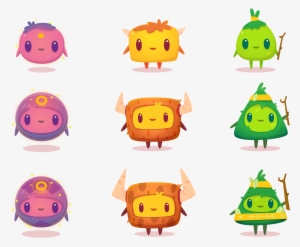 Cute Game Character Design - Free Transparent PNG Download - PNGkey