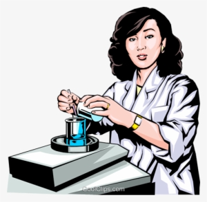 Woman Scientist With Beakers - Ученый Пнг #1068035