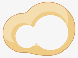 Donut With Golf Ball & 8-ball Inside - Dish With Crane Amid Floral Scrolls #1068180