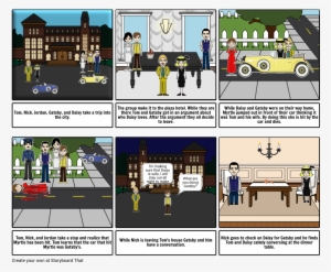 The Great Gatsby - Cartoon #1068345