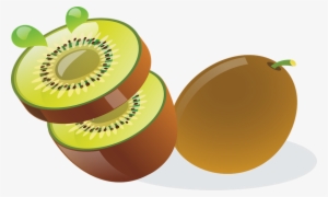 Kiwi Clipart The Cliparts - Clipart Of Kiwifruit #1068612