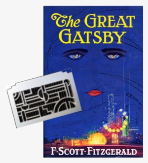 Art Deco - Book Cover The Great Gatsby #1068791