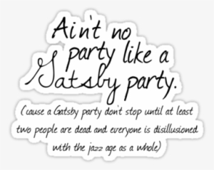 Bye Bye Jay Gatsby, Hello James Gatz - Manx Gas #1068838