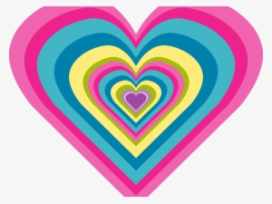 Gems Clipart Rainbow Heart - Heart #1069237