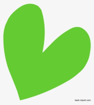 Heart In Green Color, Free Clip Art Image - Clip Art #1069532 Heart In Green Color, Free Clip Art Image - Clip Art #1069532