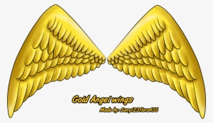 Gold Angel Wings By Xxsunny Bluexx On #1069635
