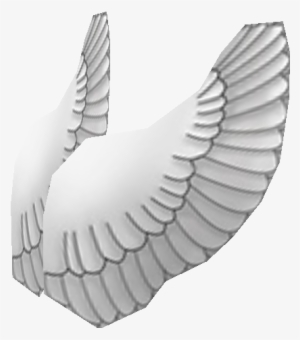 Angel Wings Png File Clip Art Black And White - Angel Wings From The Side #1069684