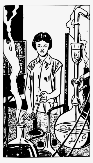 Scientist Woman Clipart Png For Web #1069730