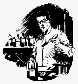 This Free Icons Png Design Of Scientist With Beaker #1069735
