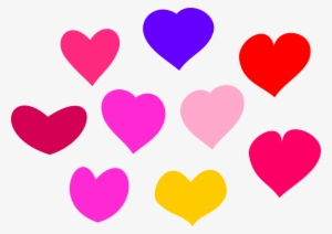 Hearts Heart Clipart Rainbow Clipart Image 7 - Hearts Clipart #1069811