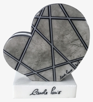 Rainbow Heart Grey - Centimetre #1069893