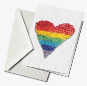"rainbow Heart" Greeting Card - Greeting Card #1069924