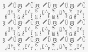 Repeatable Makeup Background Vector - Cosmetics #1070391