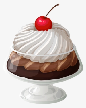 Chocolate Ice Cream Sundae - Ice Cream Sundae Transparent #1070515