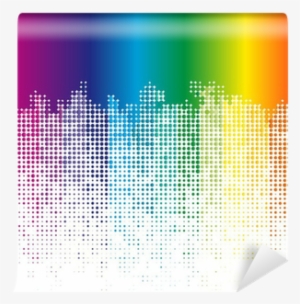 Abstract Multicolor Dots Background #1070870