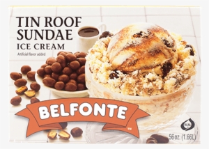 Tin Roof Sundae - Belfonte Ice Cream, Tin Roof Sundae - 0.5 Gl (1.89 #1070939