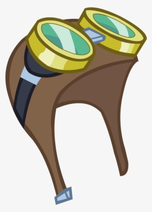 Klarnetist, Goggles, Helmet, No Pony, Pilot, Safe, - Pilot Goggles Clipart #1071003