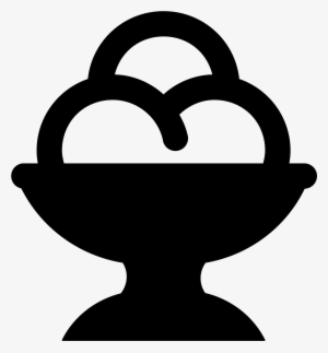 Bowl Clipart Sundae - Sorvete Icon Png #1071034