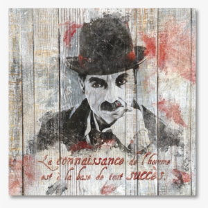 Tableau Citation Charlin Chaplin - Mural #1071037