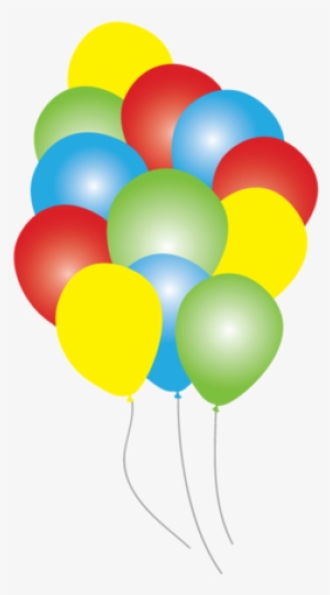 Circus Time Party Balloons - Circus Balloons Clipart #1071662