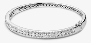 48 Carat Diamond Bracelet - Witgouden Armband Met Diamant #1071877