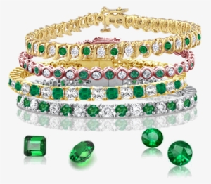 Emerald Tennis Bracelets #1072241