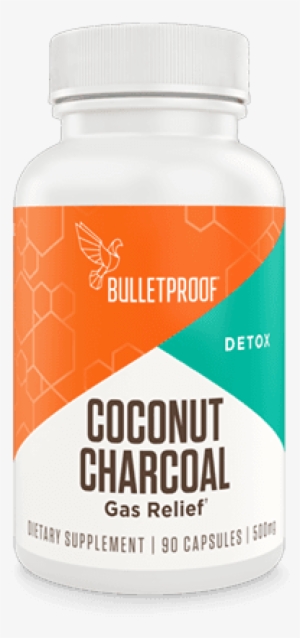 Coconut Charcoal - 90 Ct - - Bulletproof Coconut Charcoal - 90 Capsules #1072302