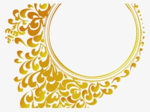 Rope Clipart Golden Circle - Wedding Free Vector Png #1072343