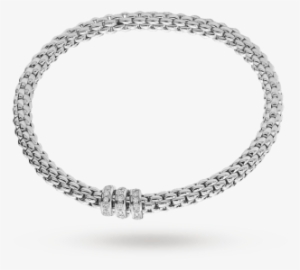 Fope 18ct White Gold Solo Flex'it - Dyrberg/kern #1072425