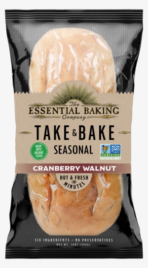 Take & Bake Cranberry Walnut Seasonal - Essential Baking #1072541