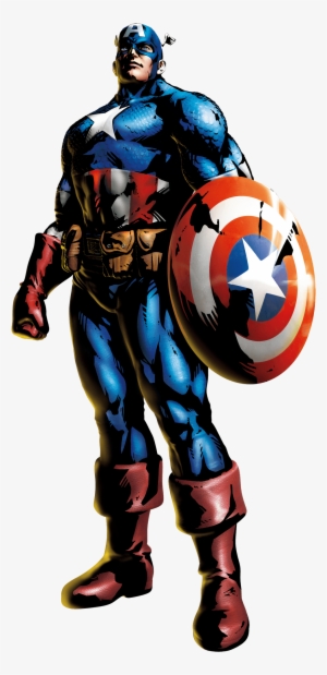 Captain America Shield Hight Quality Idiot Dollar Captain - Marvel Vs Capcom 3 Captain #1072564