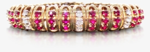 A Ruby And Diamond Bracelet, By Boucheron, Circa #1072604