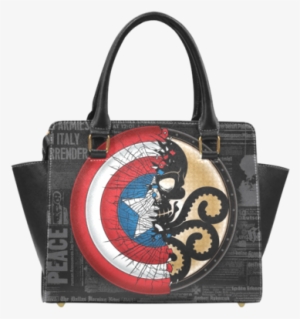 Sale Captain America Vs Hydra Theme Print Leather Rivet - Full Hd Captain America Shield Hd #1072865