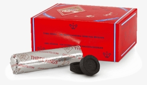 Three Kings Hookah Charcoal - Three Kings Charcoal 40mm, 1x10st. #1072890