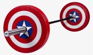 210lb Complete Set With Barbell - Marvel Kettlebell #1073095