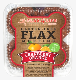 Cranberry Orange Muffin - Flax4life Muffins, Flax, Wild Blueberry By Flax4life #1073300