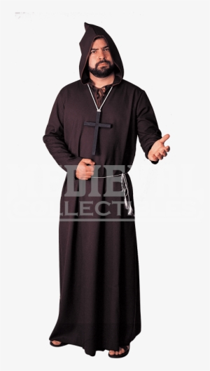 Medieval Monk Costume Robe - Game Of Thrones Sparrows Costume #1073411