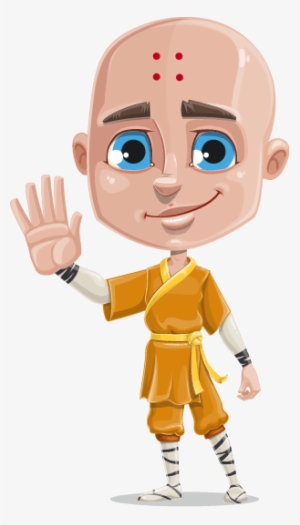 Vector-monk - Vector Character Png #1073597