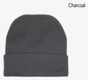 Toque Acrylic Beanie 02 4243 000 Charcoal - Knit Cap #1073813
